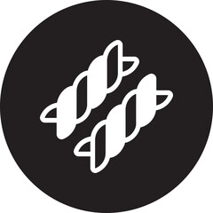 fusilli glyph icon