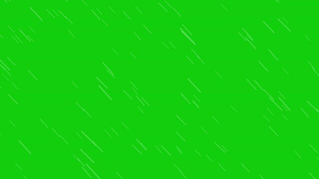 Rain green screen animation Video. Rain VFX Falling animation video