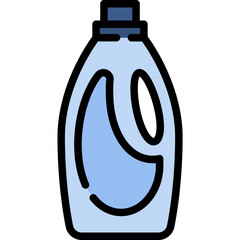 Laundry detergent icon. Filled outline design. For presentation, graphic design, mobile application.