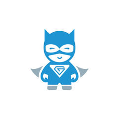 funny cartoon superhero