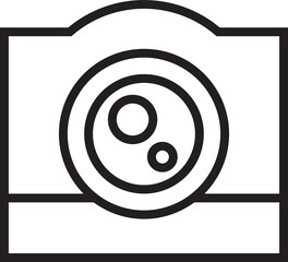 Camera Line Icon
