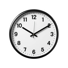 wall clock isolated on the transparent background PNG Generative AI