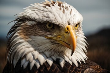 Obraz premium Portrait of a eagle