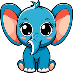 Elephant Cute Big eye