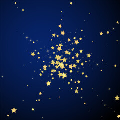 Magic stars vector overlay.  Gold stars scattered