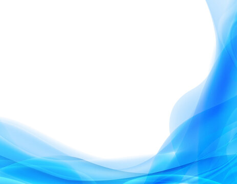 ブルーのウェーブ背景　青い流線の背景素材
