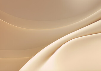 綺麗なベージュのウェーブ背景テクスチャ