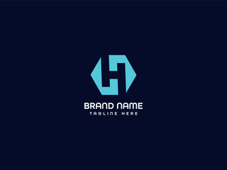 Fototapeta premium letter logo design 