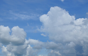 Naklejka na ściany i meble clouds and blue sky beauty nature and sunlight