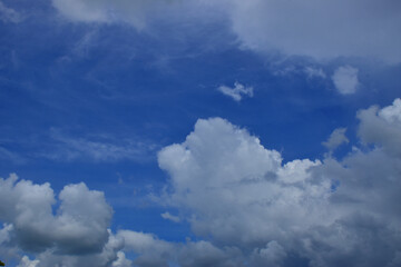 Naklejka na ściany i meble clouds and blue sky beauty nature and sunlight