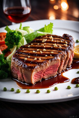 steak, generated by artificial intelligence