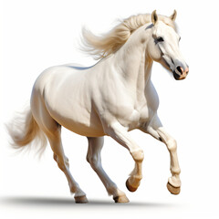 Obraz na płótnie Canvas white horse 