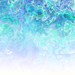 Abstract Gradient Marble texture. Fractal digital Art Background. High Resolution. Can be used for background or wallpaper