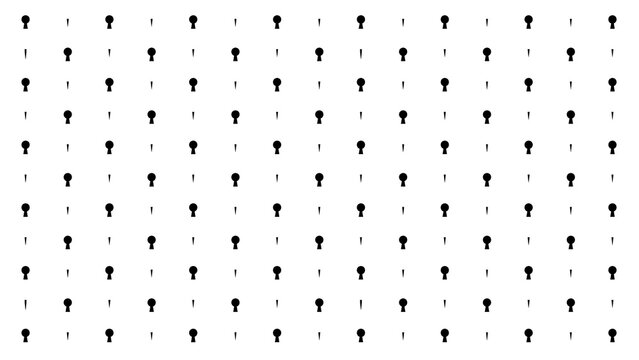 Lock and triangle Pattern Wallaper