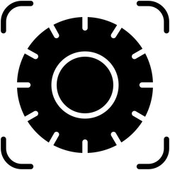 Naklejka premium Shooting Icon
