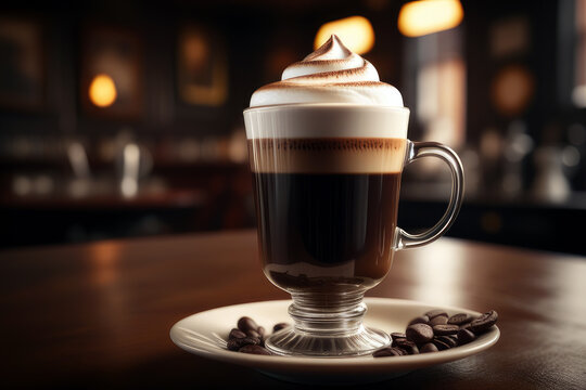 Irish Coffee, generated by artificial intelligence