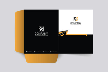 Creative presentation Folder design for your business