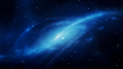 Blue spiral galaxy background,PPT background