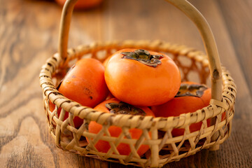 Kaki,the Japanese persimmon fruit.
Popular autumn fruit.
