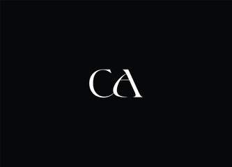 CA Letter logo design and initial logo