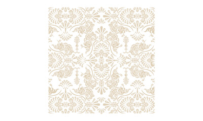 	
vector batik pattern floral logo vintage