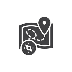 Adventure Travel vector icon