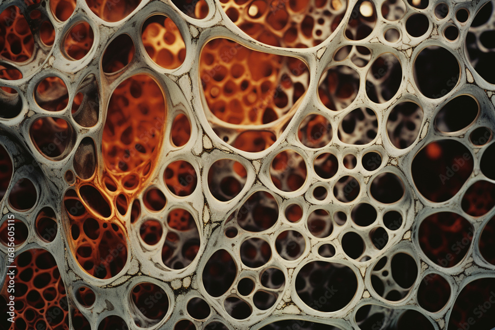 Aufkleber a visual exploration unveiling the elegance within a cell, showcasing the refined structures and int
