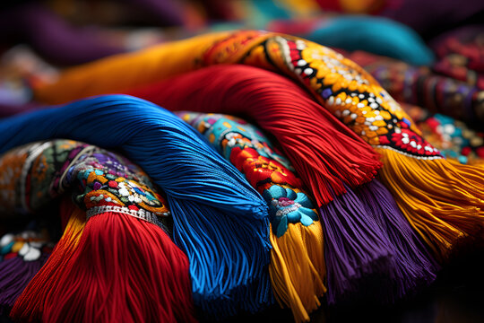 Textile Treasures: Weaving and Fabric Crafts | Generative AI	
