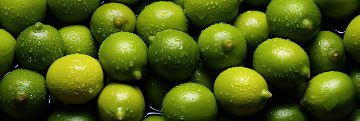  fresh green  lime in the market