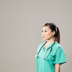 Portrait of a Chinese Female surgeon