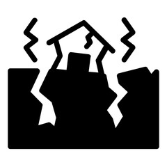 earthquake icon