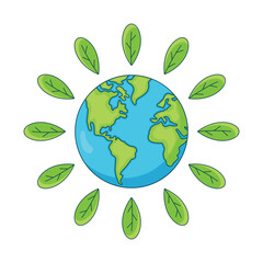 Earth Day Illustration