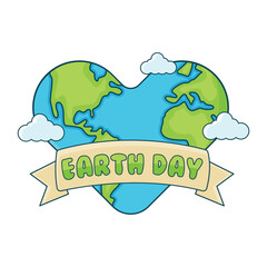 Earth Day Illustration