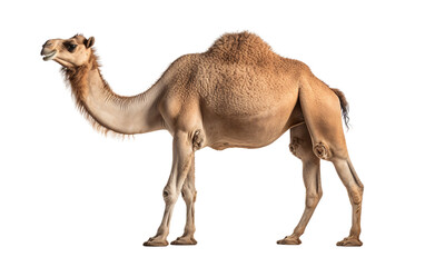 Camel Graceful Hump On Isolated Background