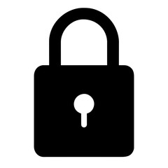 lock icon vector