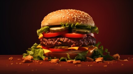 Enjoy our mouthwatering hamburgers, topped with onions, mustard, ketchup, and mayo