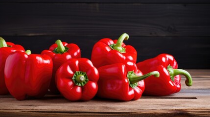 Fresh red pepper