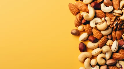 Fotobehang Assorted mixed nuts © romanets_v