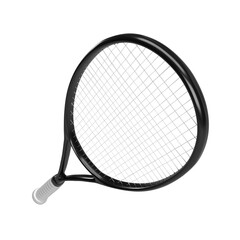 tennis racket isolated on white background