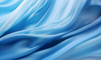 silk blue background, in the style of photorealistic pastiche