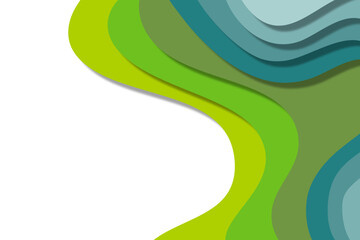 abstract background paper cut 2