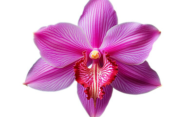 Orchid Elegance On Transparent Background