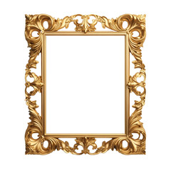 Golden picture frame in images