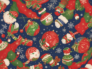 Christmas wallpaper. Christmas poster. Ai generated.  