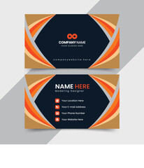 Contemporary Executive Branding Business Card