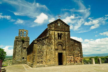 Obraz premium Basilica Santuario Nostra Signora del Regno, Ardara. Provincia di Sassari, Sardegna. Italy