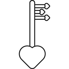 Valentine Day Line Element