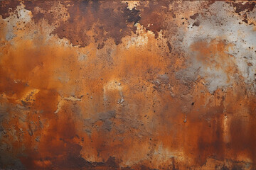 Rusty metal surface. Metal background or texture