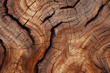 Cracked wooden texture