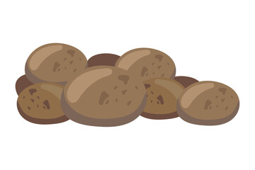 potatoes illustration design